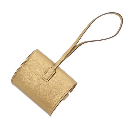 Hermes Bag Charm Kelly Festival Dore Silver Chevre Sham Kira