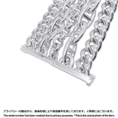 Hermes Bracelet Chaine D'ancre Multi Chain 17 Silver
