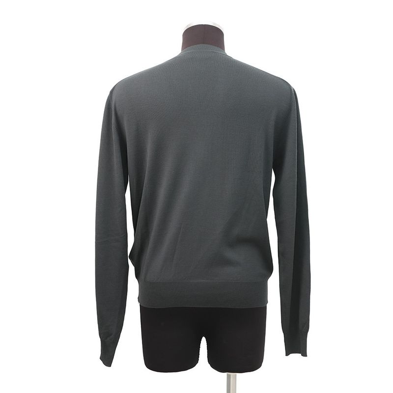 Hermes Cardigan Wool Gray