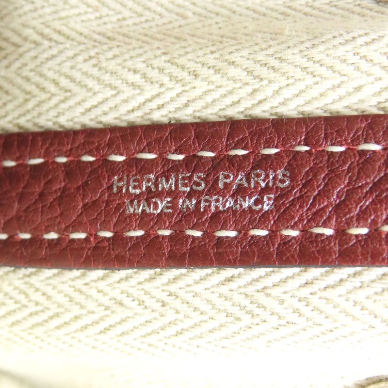 Hermes Garden Party Tpm Silver Handbag Negonda