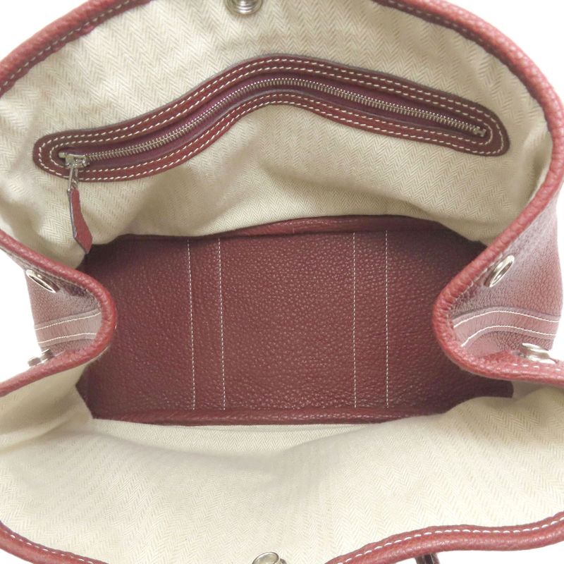 Hermes Garden Party Tpm Silver Handbag Negonda