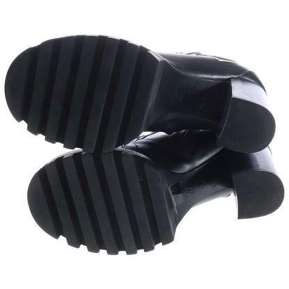 Louis Vuitton Star Trail Line Logo Ankle Heel Boots Black