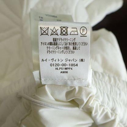 Louis Vuitton Monogram Flower Quilted Pants White Dh1