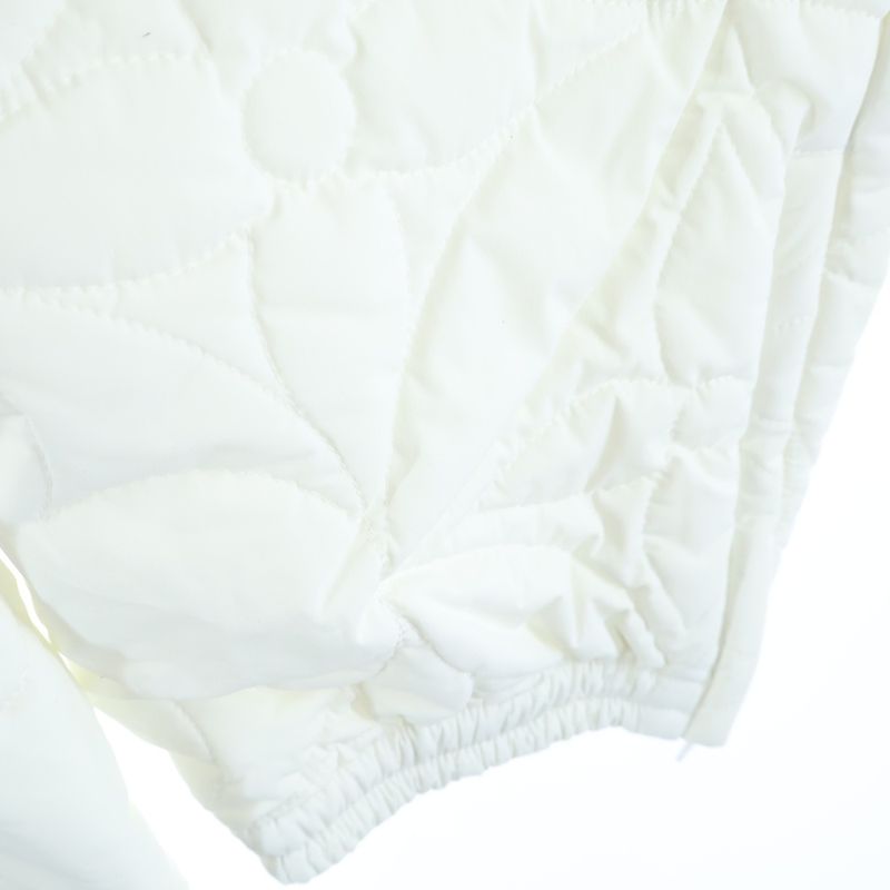 Louis Vuitton Monogram Flower Quilted Pants White Dh1