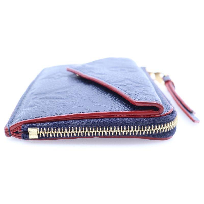 Louis Vuitton Monogram Empreinte Porto Caltrect Verso Fragment Case Coin