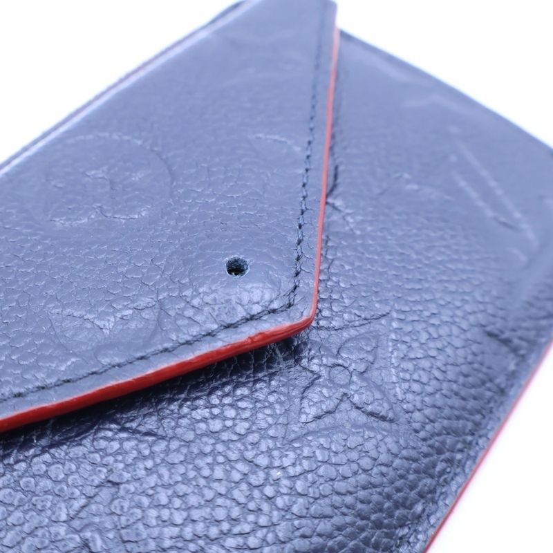 Louis Vuitton Monogram Empreinte Porto Caltrect Verso Fragment Case Coin