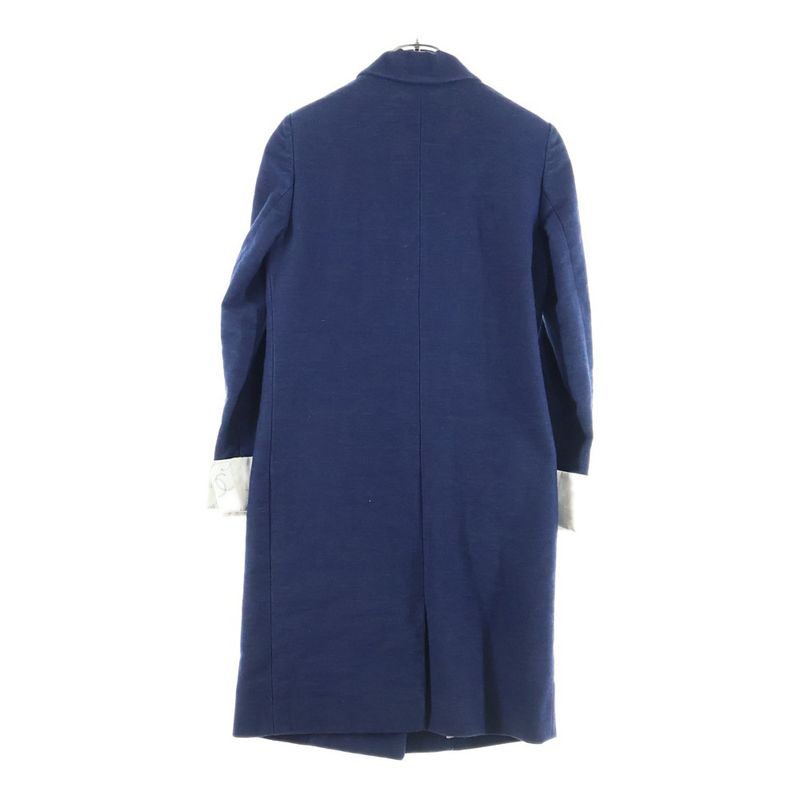 Chanel Lining Logo Cotton Dress Jacket Navy