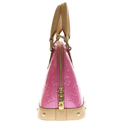 Louis Vuitton Vernis Alma BB Neon Pink 2-Way Shoulder Bag X
