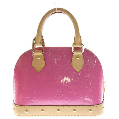 Louis Vuitton Vernis Alma BB Neon Pink 2-Way Shoulder Bag X