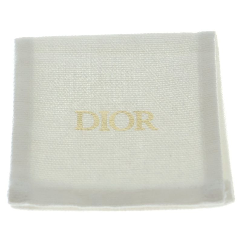 Dior Logo Ring Rhinestone Gold #M