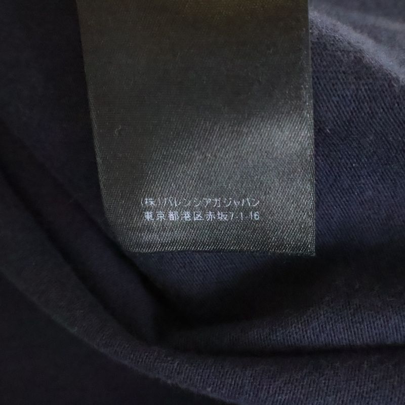 Balenciaga Shirt Layered Oversize Long Sleeve T-Shirt Cut