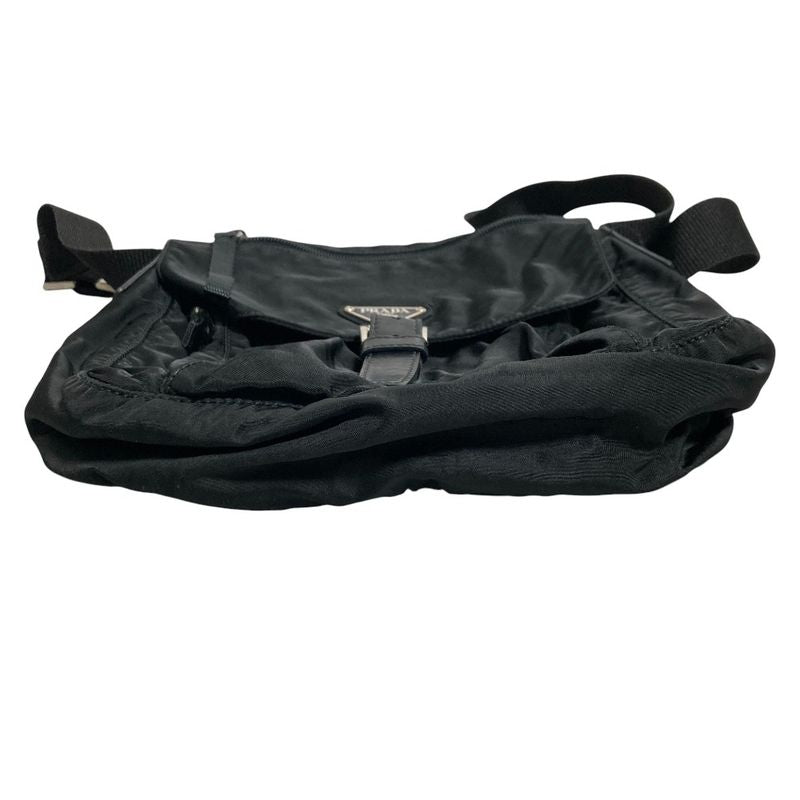 Prada Nylon Shoulder Bag Black