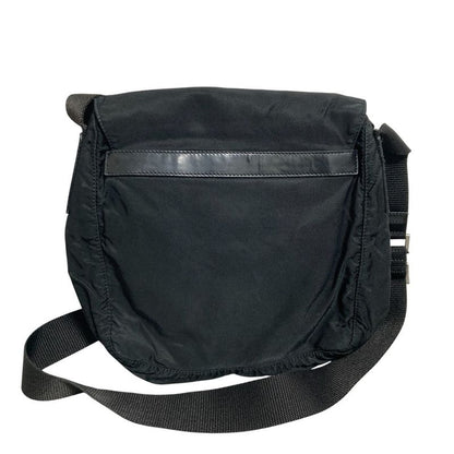 Prada Nylon Shoulder Bag Black
