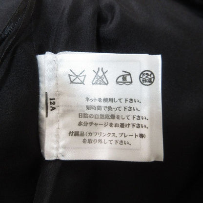 Chanel Logo Plate Miniskirt 38 Black