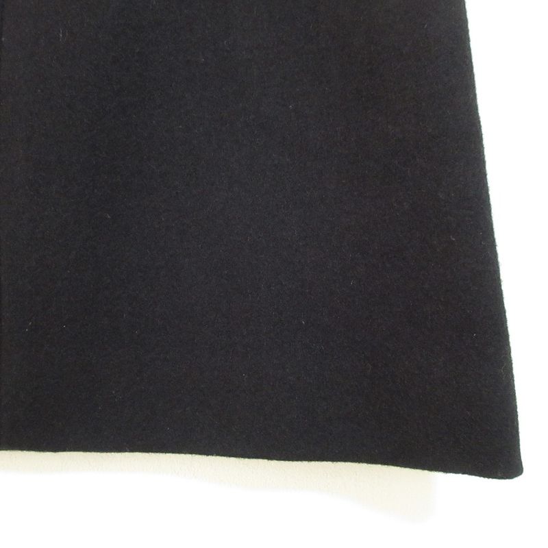 Chanel Logo Plate Miniskirt 38 Black