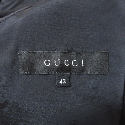 Gucci Shawl Collar Tailored Jacket 42 Black