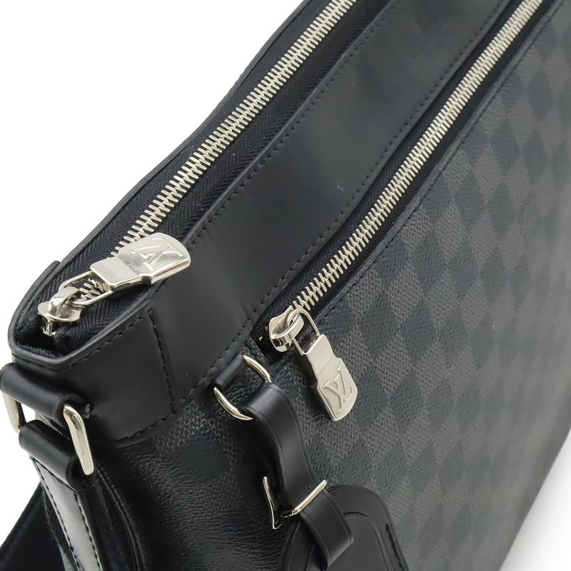 Louis Vuitton Damier Graphite Mick MM NM Shoulder Bag