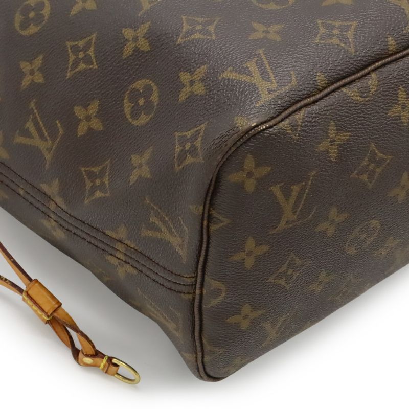 Louis Vuitton Monogram Neverfull MM Tote Shoulder Bag