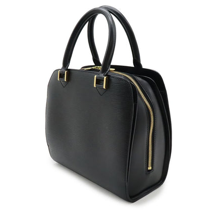 Louis Vuitton Epi Pont Neuf Handbag Leather Noir Black Gold