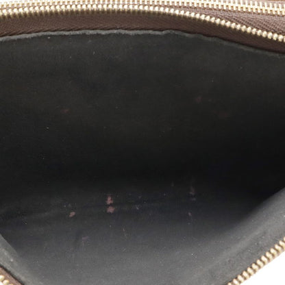 Louis Vuitton Monogram Giant Reverse Pochette Double Zip Shoulder Bag 2-Way