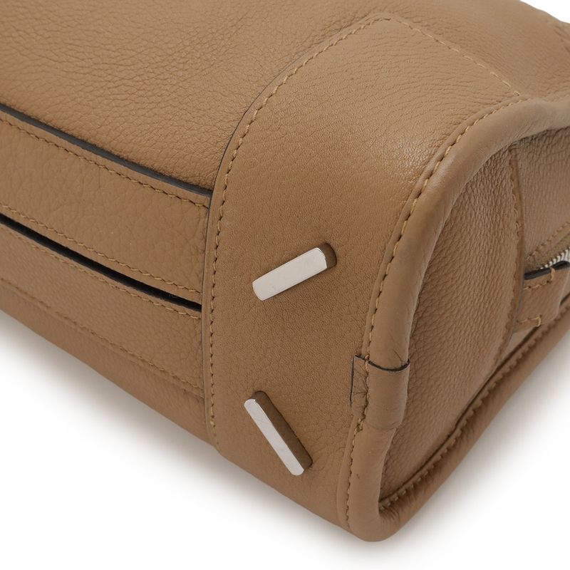 Loewe Amazona 23 Anagram Mini Boston Bag 2-Way Leather