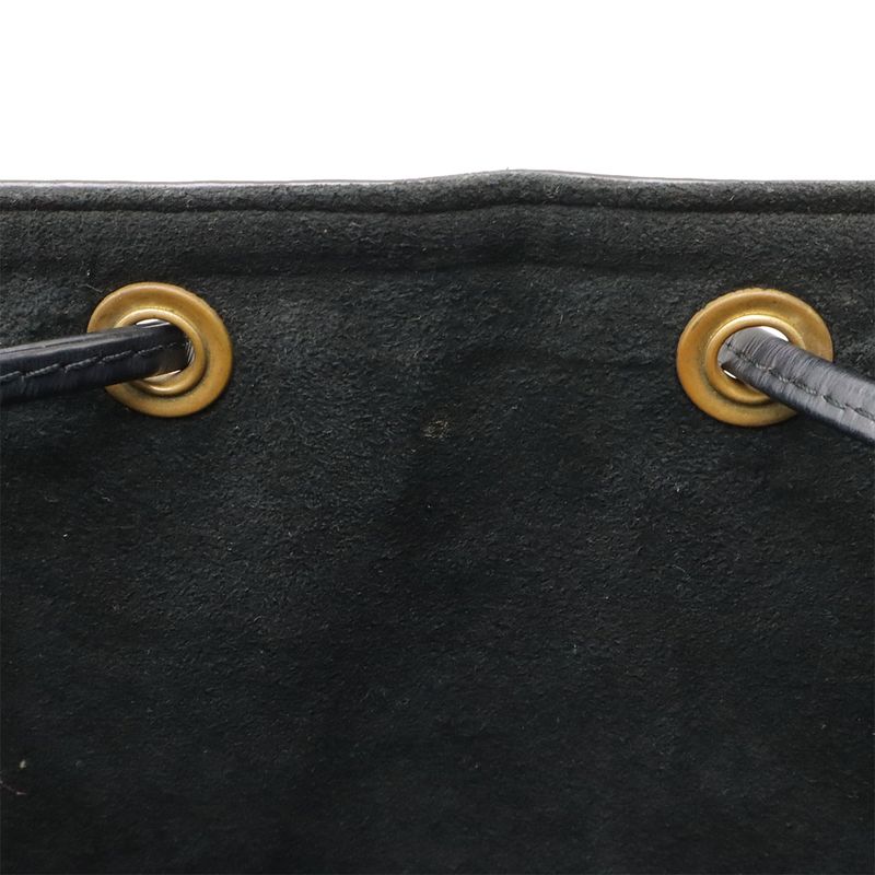 Louis Vuitton Epi Noe Shoulder Bag One Shoulder Semi Drawstring Noir