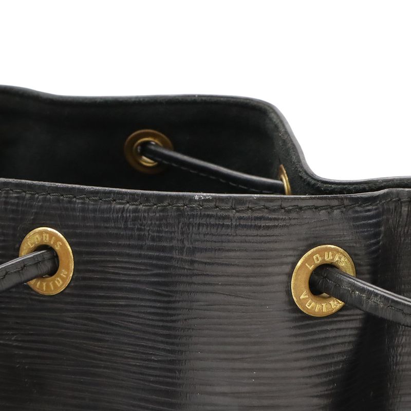 Louis Vuitton Epi Noe Shoulder Bag One Shoulder Semi Drawstring Noir