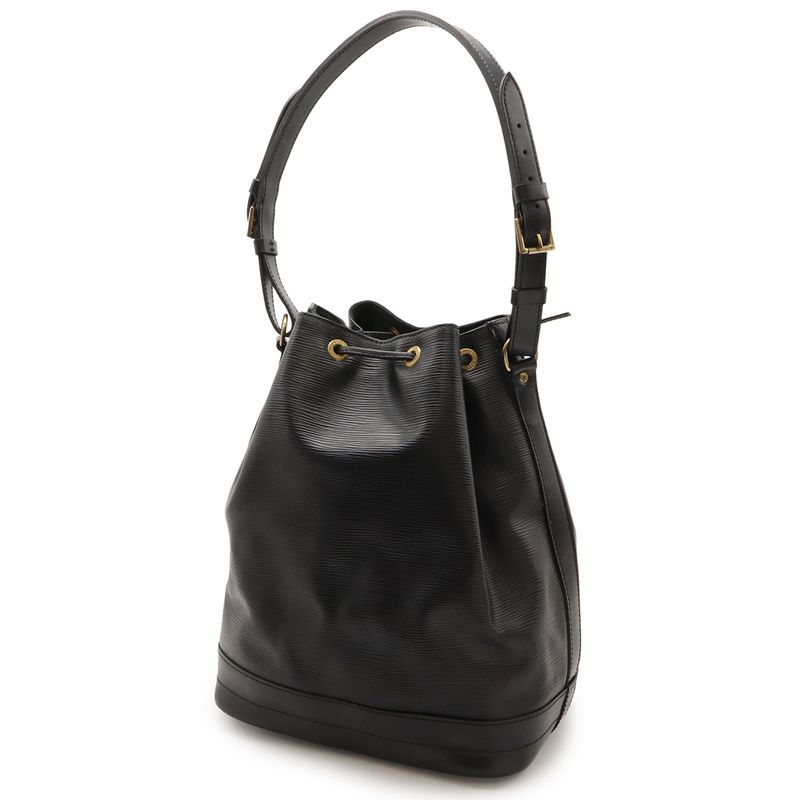 Louis Vuitton Epi Noe Shoulder Bag One Shoulder Semi Drawstring Noir
