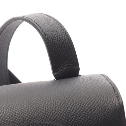 Hermes Shoulder Bag Della Cavalleria Mini Black Leather Cavalleri