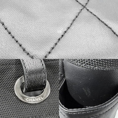 Chanel Tote Paris Biarritz MM Handbag CC Logo