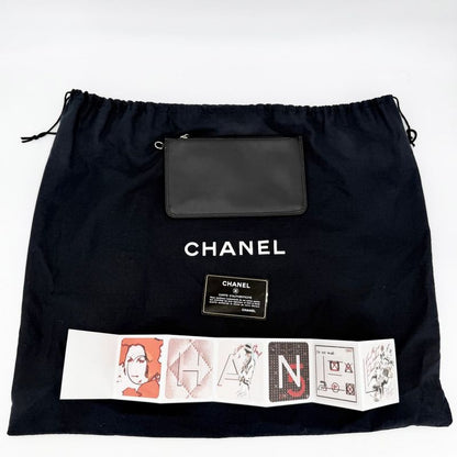 Chanel Tote Paris Biarritz MM Handbag CC Logo