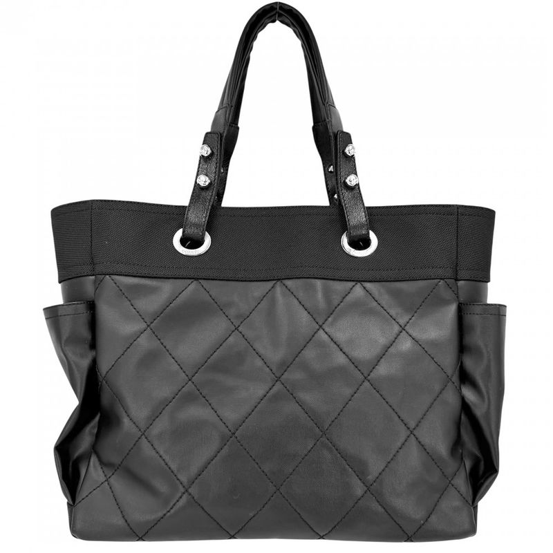 Chanel Tote Paris Biarritz MM Handbag CC Logo