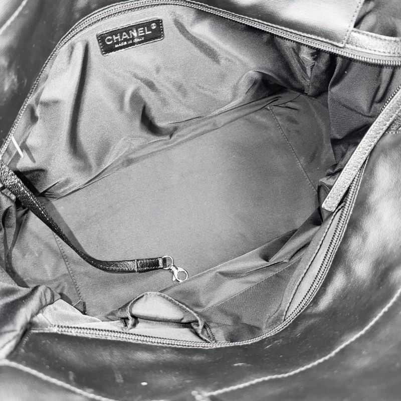 Chanel Tote Paris Biarritz MM Handbag CC Logo