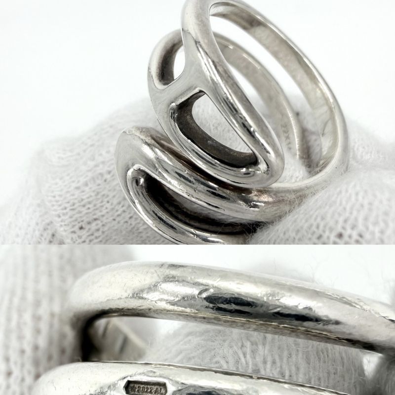 Hermes Ring Chaine D'ancre Twist Small 53