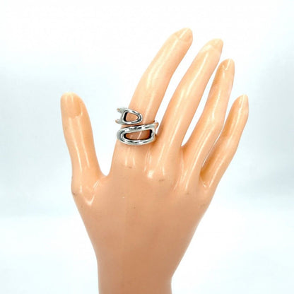 Hermes Ring Chaine D'ancre Twist Small 53