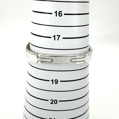 Hermes Bangle Bracelet Silver
