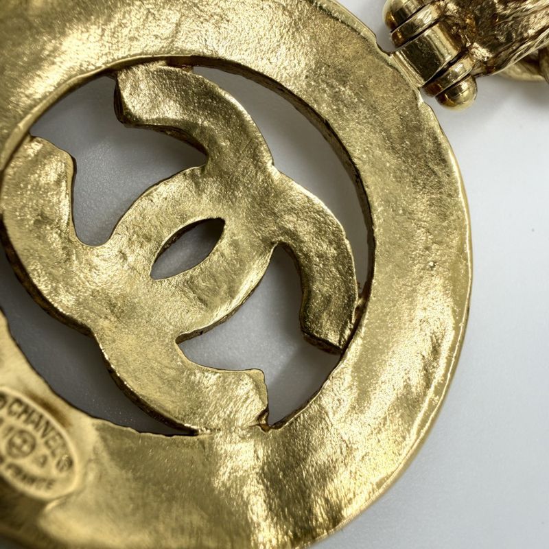 Chanel Necklace CC Logo Long