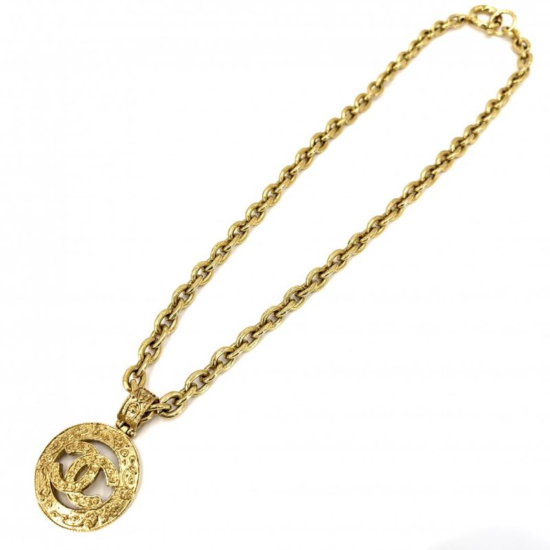 Chanel Necklace CC Logo Long