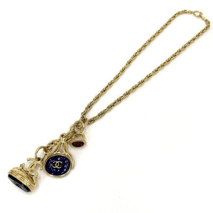Chanel Necklace Gripoix CC Logo Long