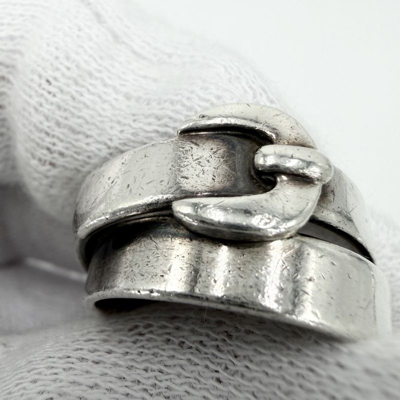 Hermes Ring Double Ring Belt Small 53