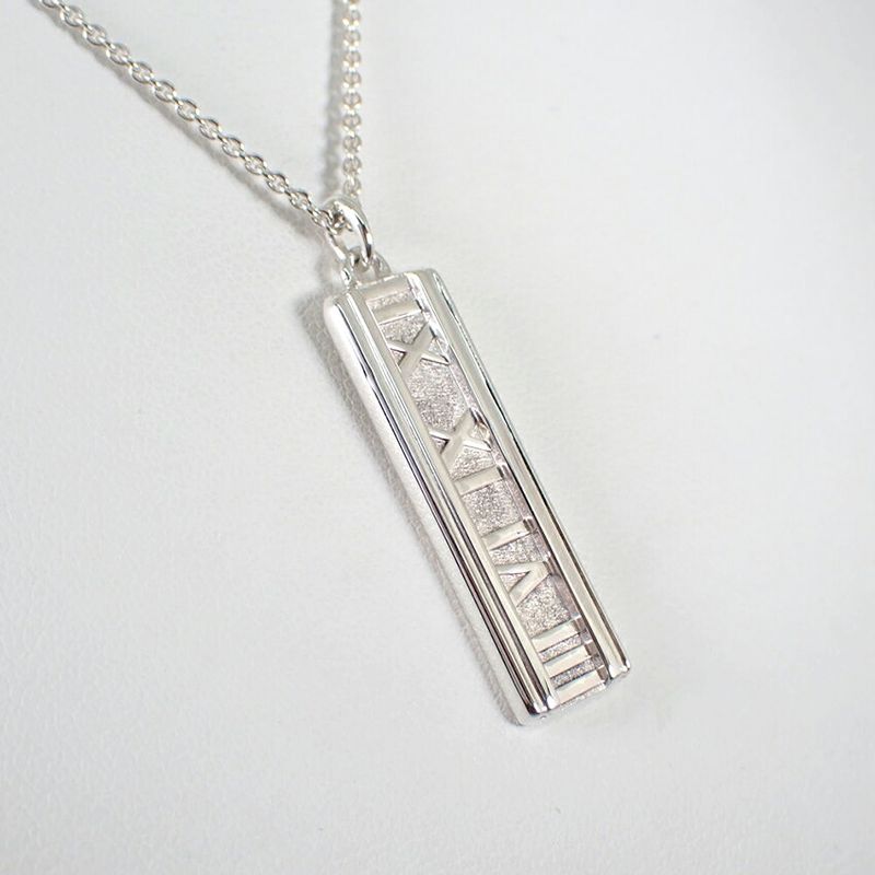 Tiffany & Co. 925 Atlas Pendant Necklace