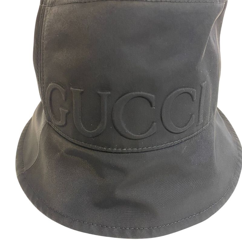 Gucci Bucket Hat Nylon Black