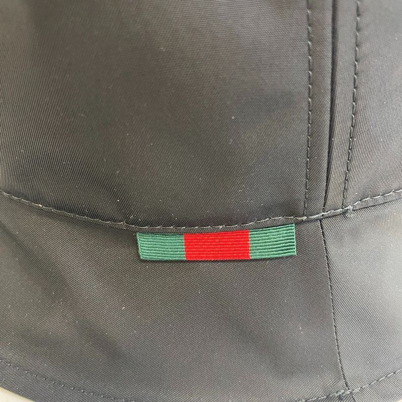 Gucci Bucket Hat Nylon Black