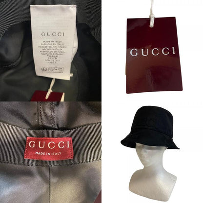 Gucci Bucket Hat Nylon Black