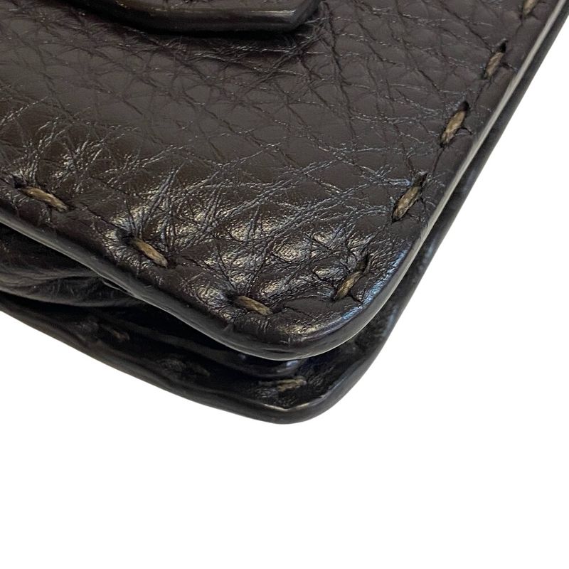 Fendi Pouch Second Bugs Slim Clutch
