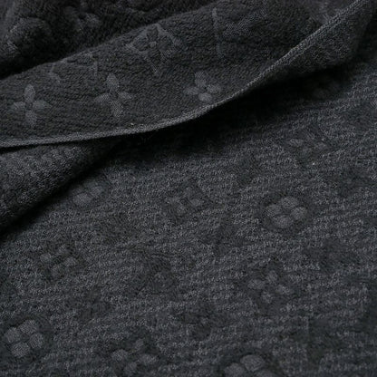 Louis Vuitton Monogram Classic Scarf Fringe Shawl