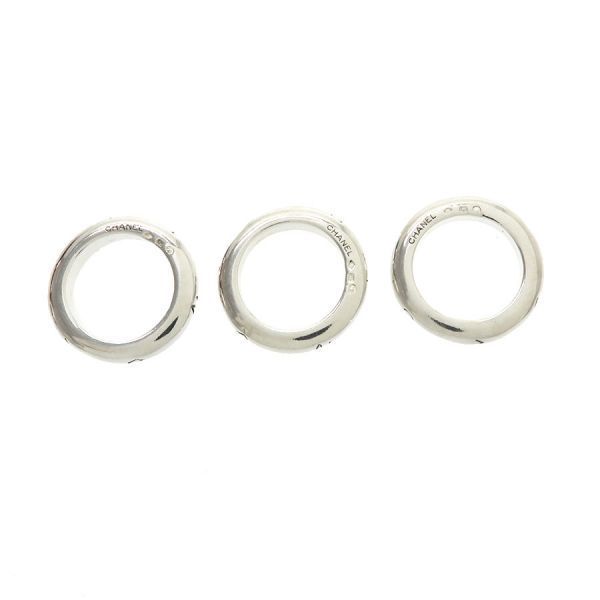 Chanel Triple Logo Ring 925