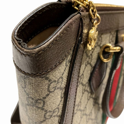 Gucci GG Small Ophidia Handbag Leather