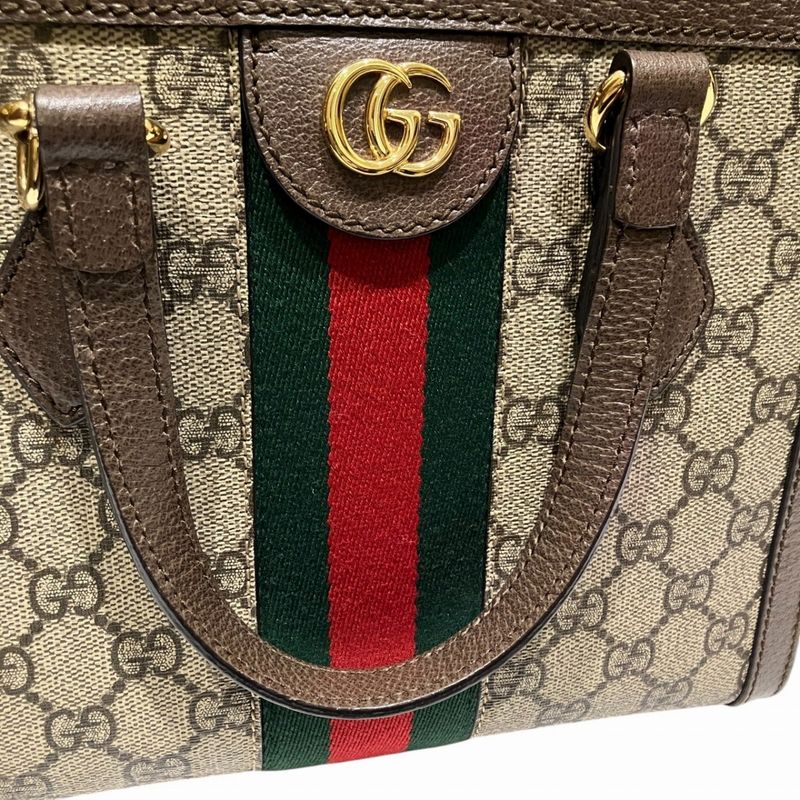 Gucci GG Small Ophidia Handbag Leather