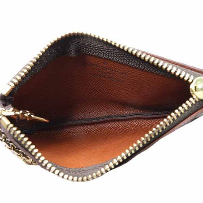 Louis Vuitton Card Key Case Pochette Cles Coin Case Monogram Canvas S